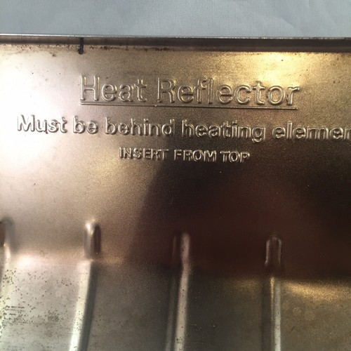 Ronco Showtime Rotisserie Heat Shield Plate Model 4000 Replacement Part