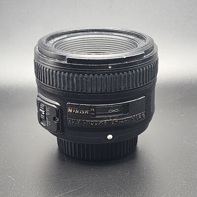 Nikon AF-S FX Nikkor 50mm f/1.8G Auto Focus Lens