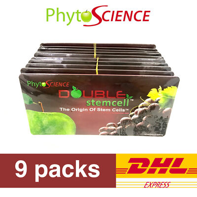 9 x Phytoscience Apple Grape Double StemCell stem cell anti aging EXP 2027