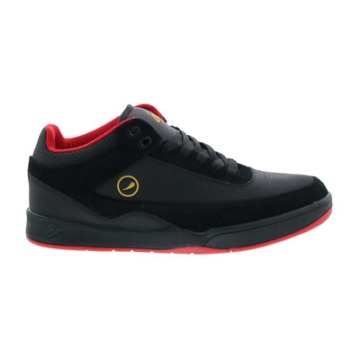 

ES Stylus Mid 5101000202595 Мужские черные кожаные кроссовки на шнуровке Skate Sneakers Shoes, Черный, ES Stylus Mid