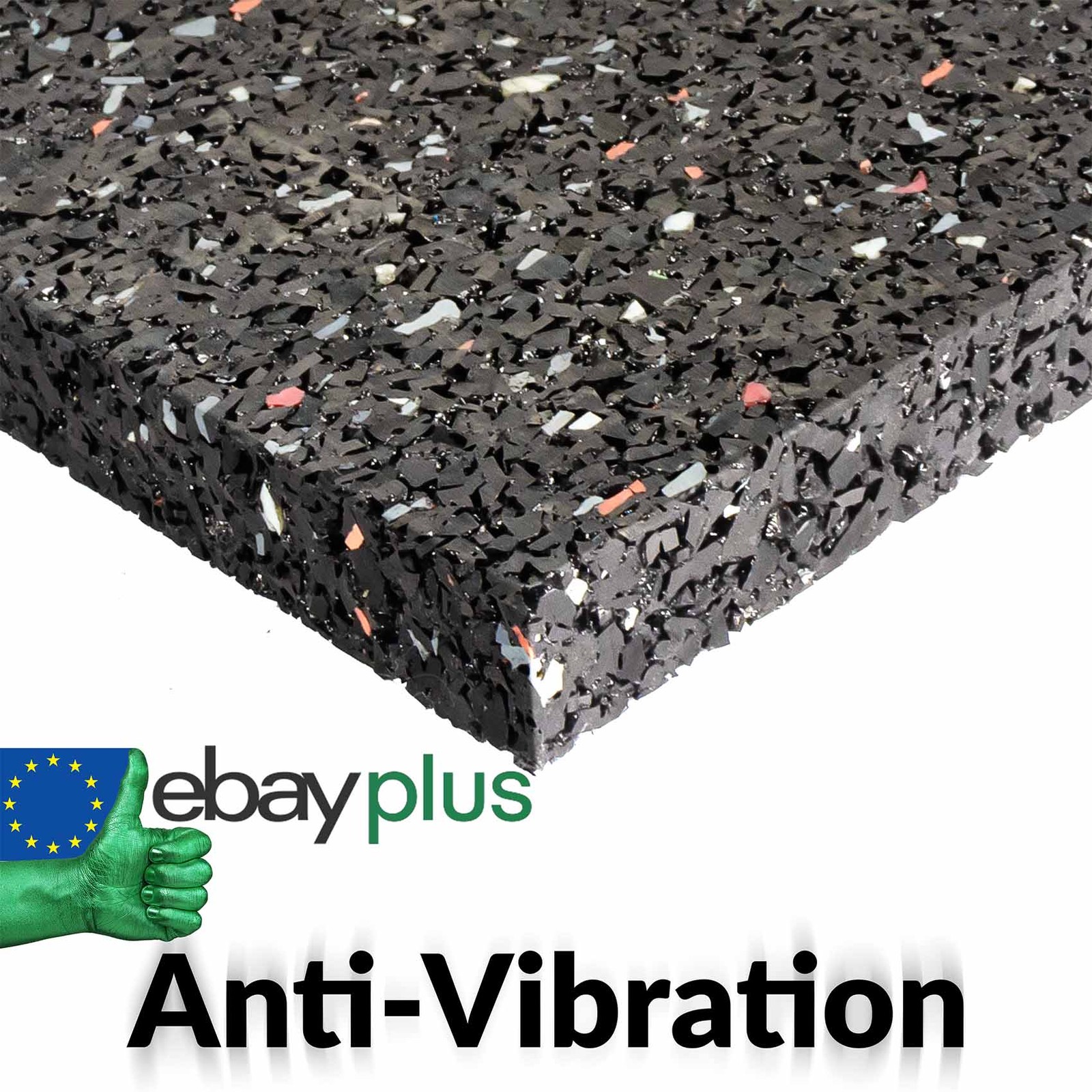 REGUPOL Gummigranulat Bautenschutzmatte Antirutschmatte Antivibration Terrasse