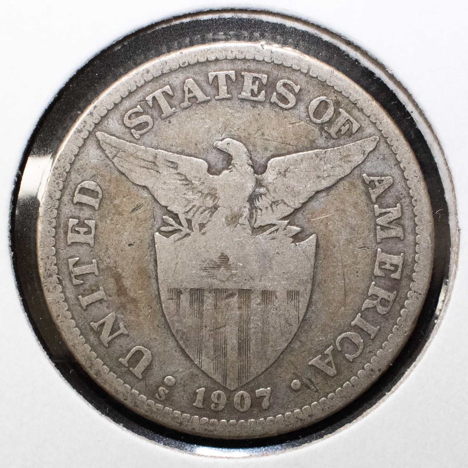 1907 S Philippines 50 Centavos (L0786) | eBay