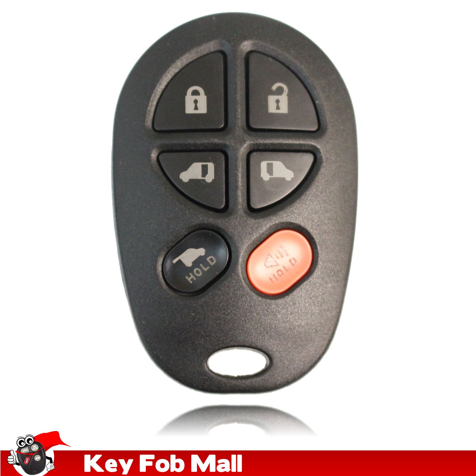 Telecomando Originale Toyota Siena 2004-2010 – Fob Mini Van – Usato In Buone Condizioni