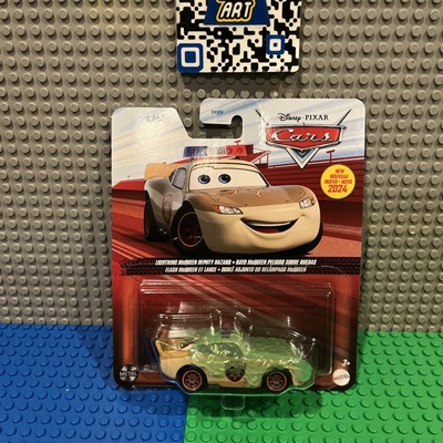 new RARE sealed DISNEY CARS mattel SLIME MCQUEEN DEPUTY HAZARD die cast