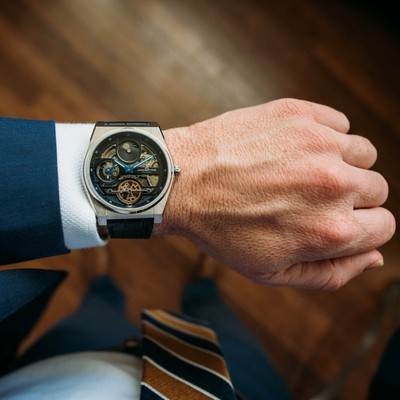 Pre-owned Archetype Rogue Automatic Silver Black