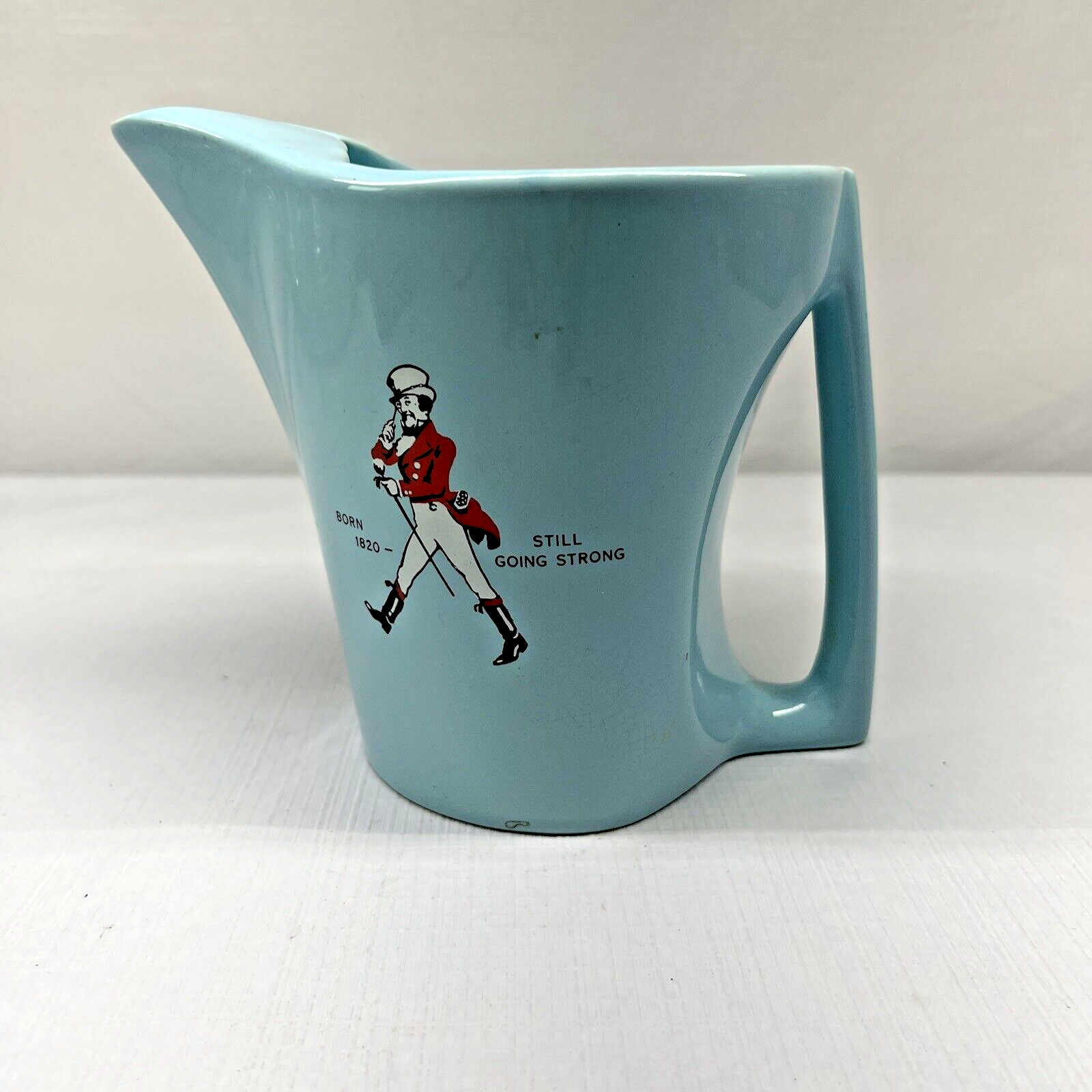 VTG Johnnie Walker Scotch Whiskey WADE Water Jug Bar Duck
