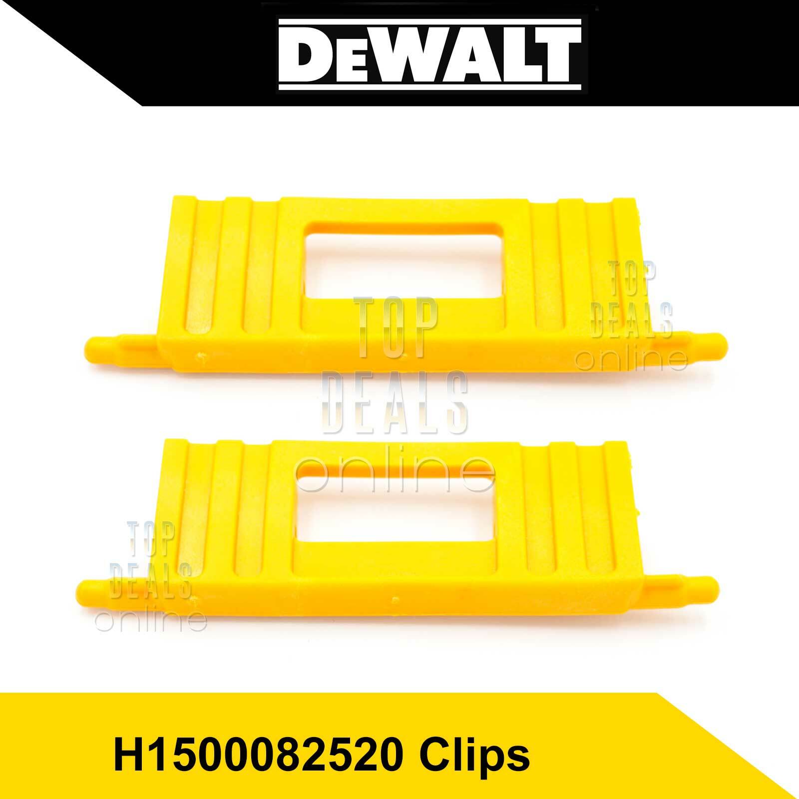 x2 Dewalt Replacement Latch Clips for TSTAK Cases DWST170703 DT7071