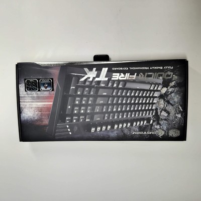 Cooler Master QuickFire TK Mechanical Gaming Keyboard SGK-4020-GKCM1-US