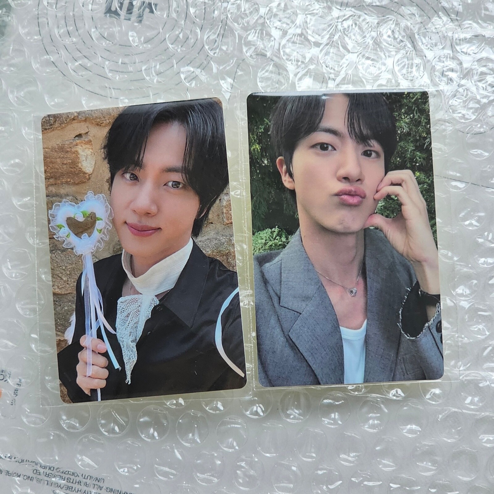 BTS JIN ジン ECHO Weverse Special gift トレカ BTS JIN ALBUM ECHO POB WEVERSE ADDITIONAL SPECIAL GIFT