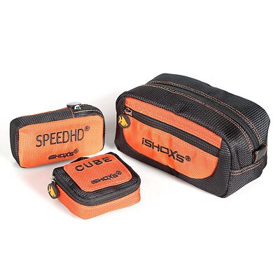 iSHOXS Mount und Cam Bag mit Mini Utility Set Schwarz/Orange