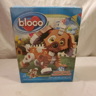 Bloco Puppy 3D Foam Building Block Set Puzzle Kids  Complete