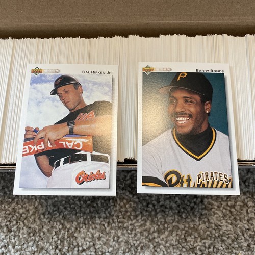 1992 Upper Deck Baseball Near Complete Set 720/800 | eBay