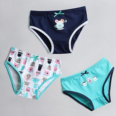 NWT Vaenait Baby Kids Brief Short Underwear Girls Pantie Set
