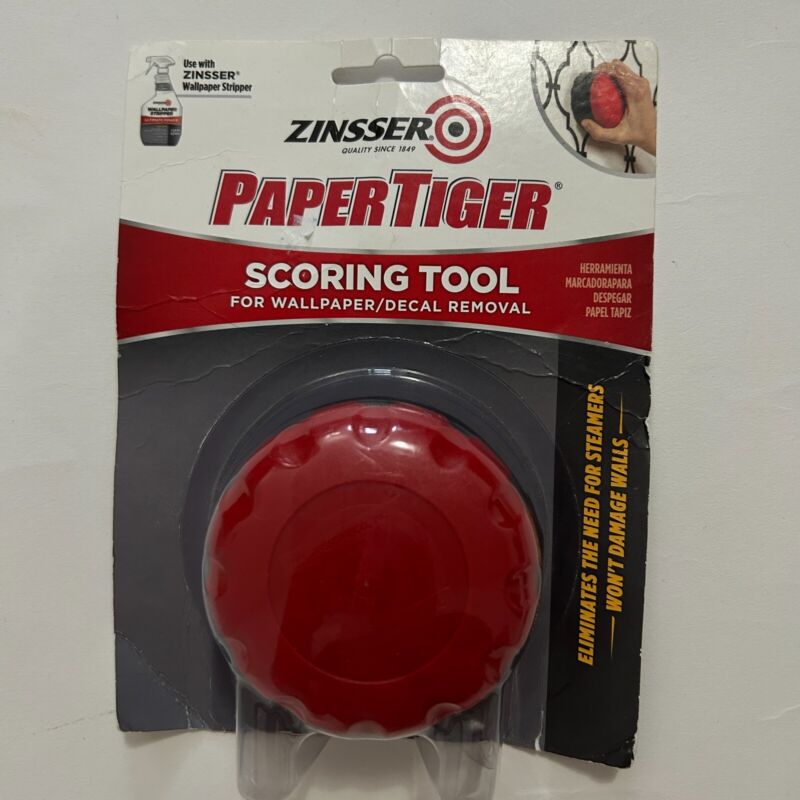 Zinsser Paper Tiger Scoring Tool 338845 Wallpaper/Decal Removal New