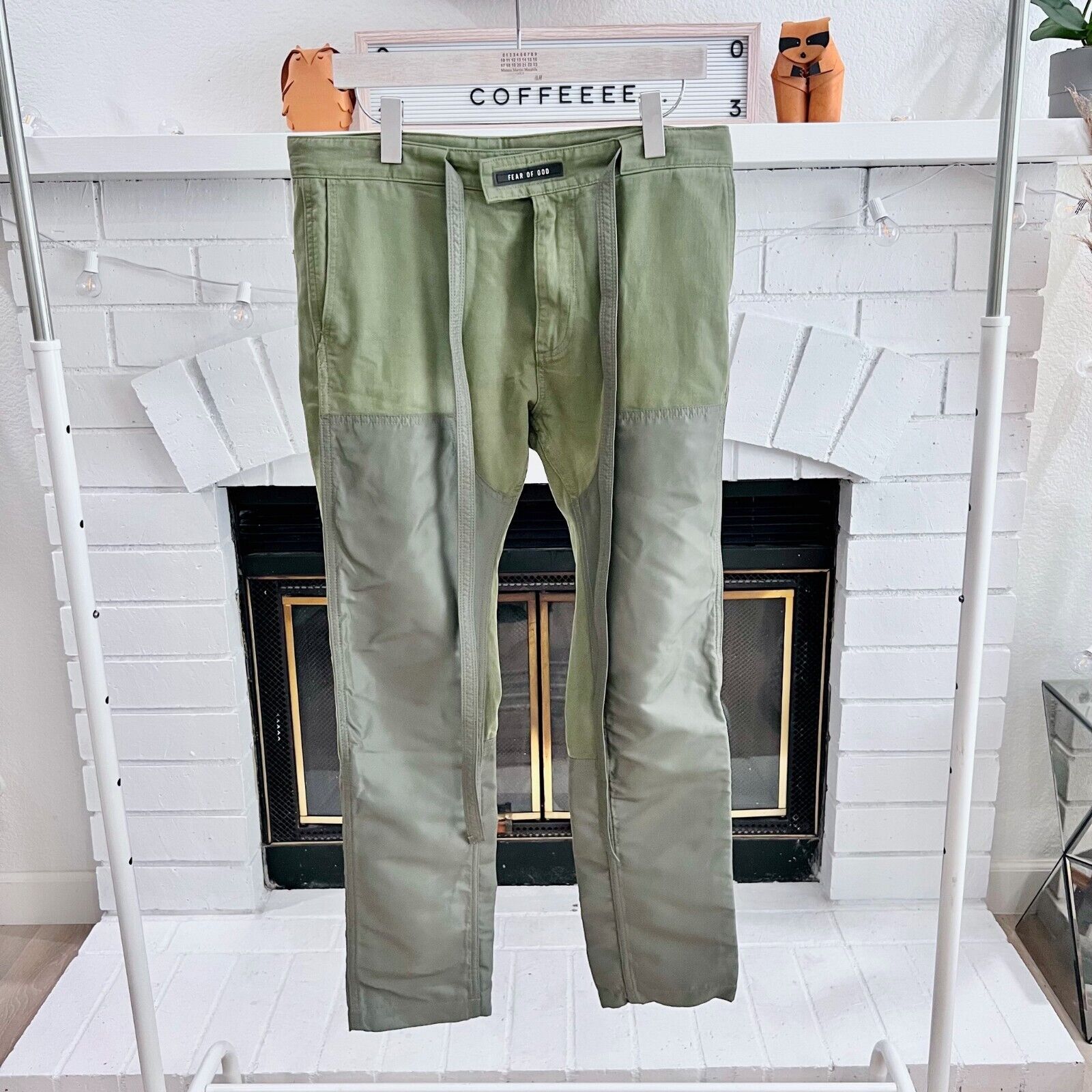 Fear Of God 6th Collection Nylon Double Front Work Pants Fear Of God 6th Collection Nylon Double Front Work Pants