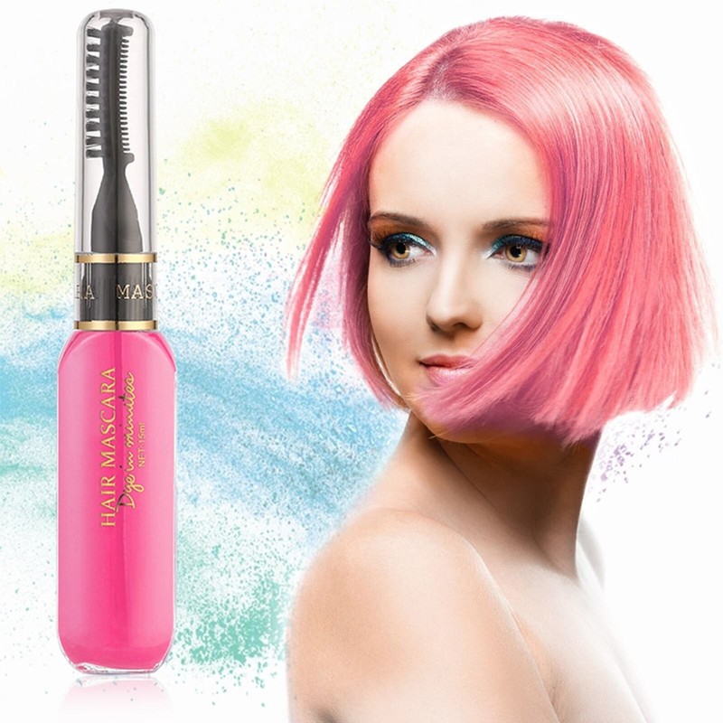 Disposable Hair Color Temporary Hair Color Chalk Comb Set For Show Party 3ml