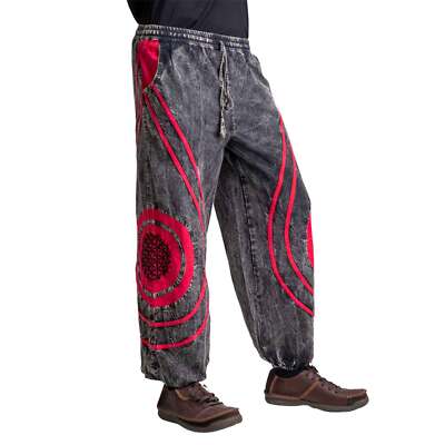 Trousers Flower of Life Goa Hippie Pants Harem Pants Baggy