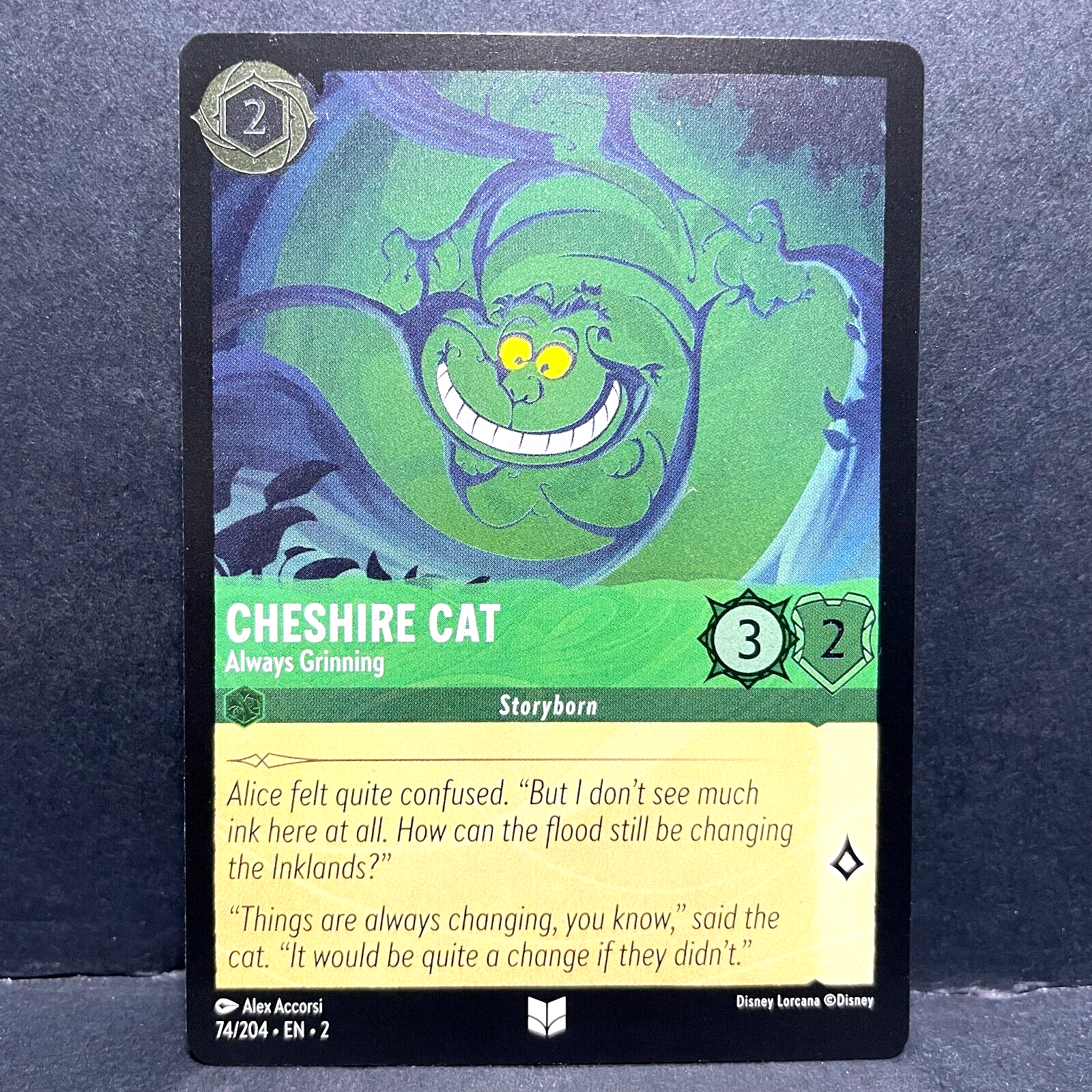 CHESHIRE CAT Foil psa10【ロルカナ/Lorcana】 Cheshire Cat FOIL PSA 10 Disney Lorcana The First Chapter 71