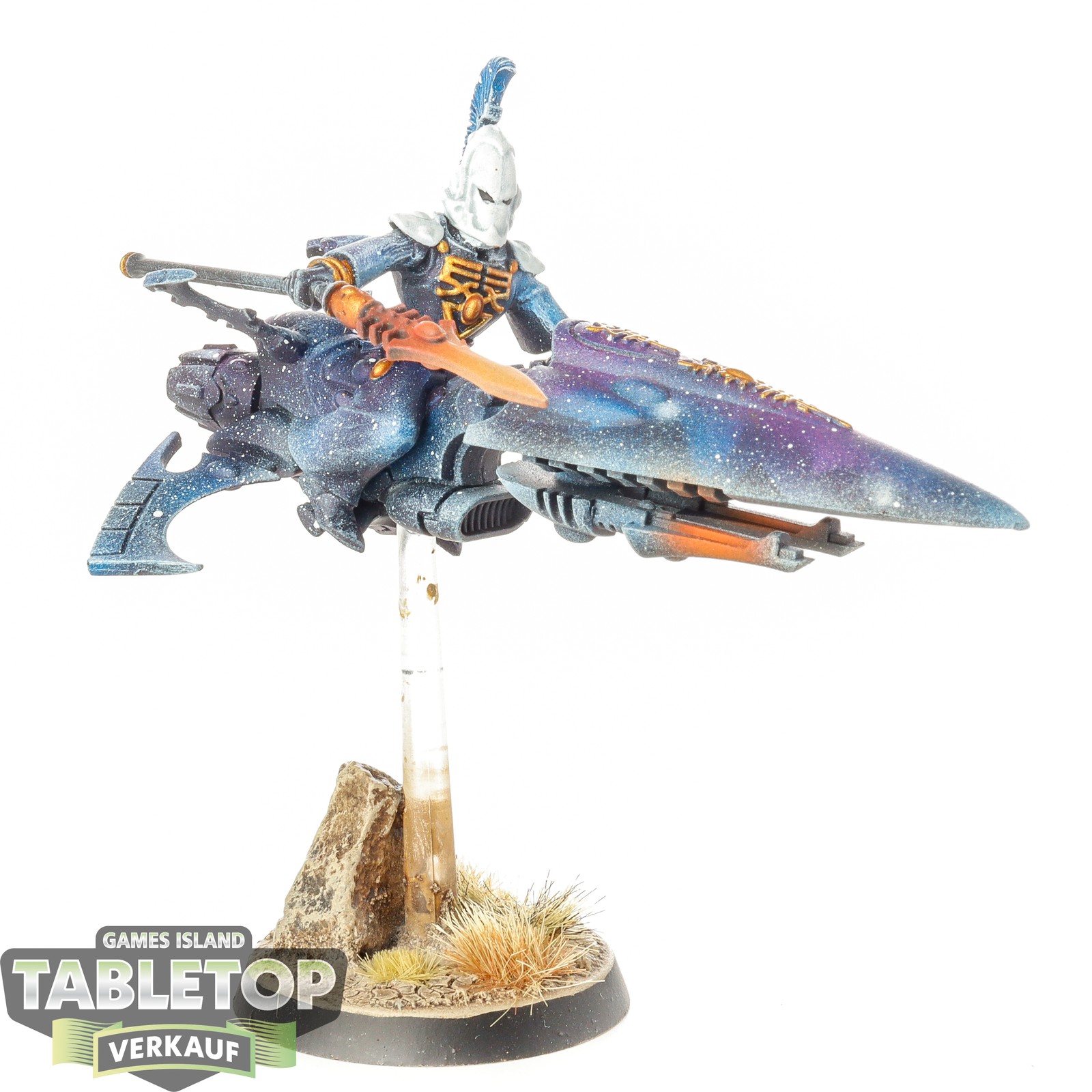 Aeldari - Farseer Skyrunner - teilweise bemalt