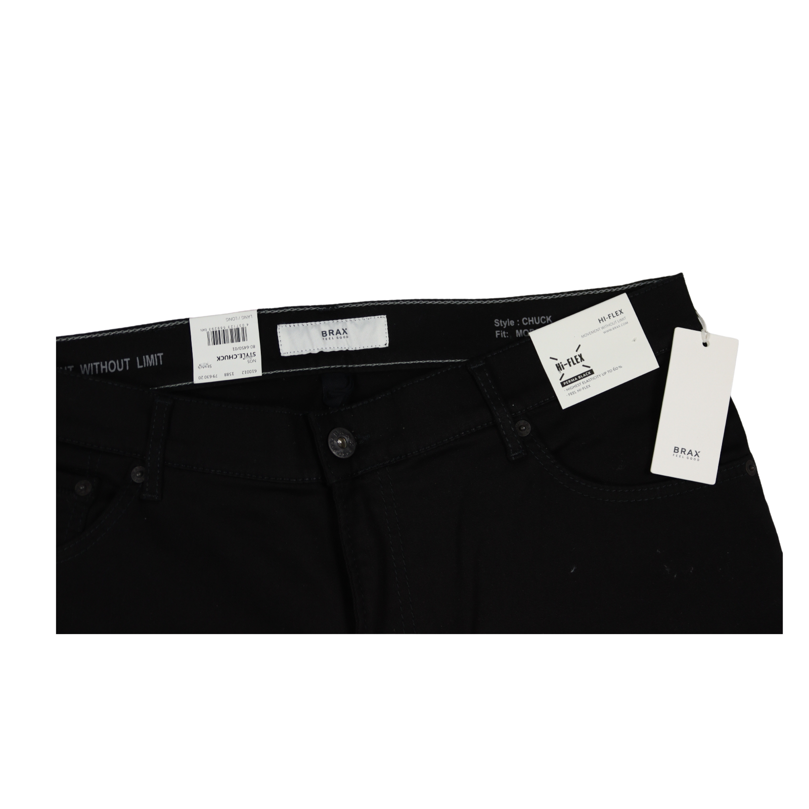 Brax Herren Jeans Chuck Schwarz Perma 