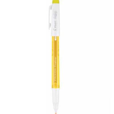 Pilot Marker Pen Frixion Fineliner 0.6 mm Fine Point Yellow Ink Erasable 12177