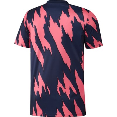 ADIDAS ORIGINALS REAL MADRID FOOTBALL PRE MATCH SHIRT TOP T-SHIRT SHORT SLEEVE ADIDAS MENS