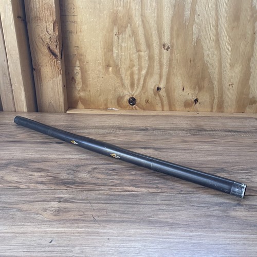 Vintage Rhino Black Aluminum Mountain Bike Flat Handlebar 560 25.4 5 Degree