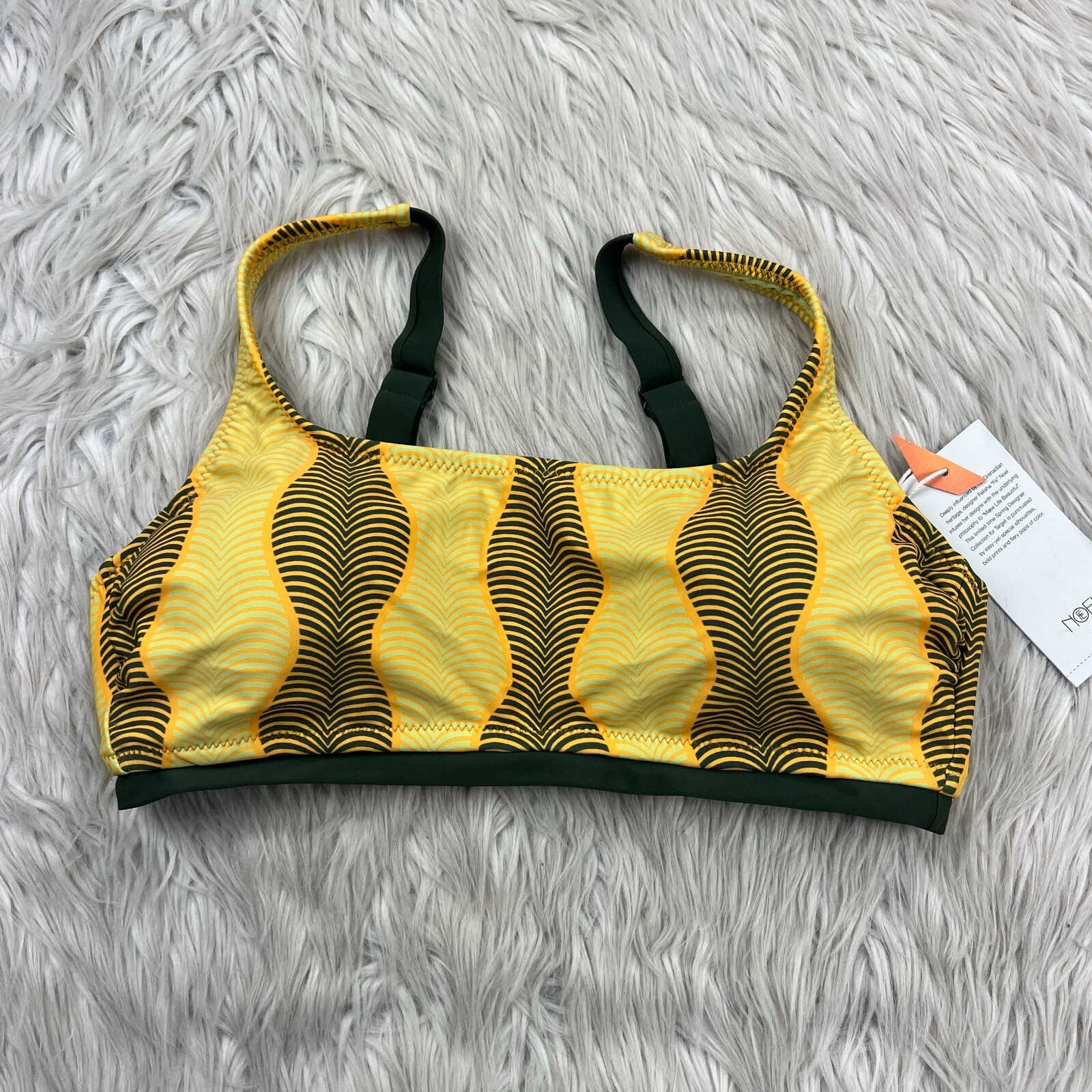 yellow bikini top target
