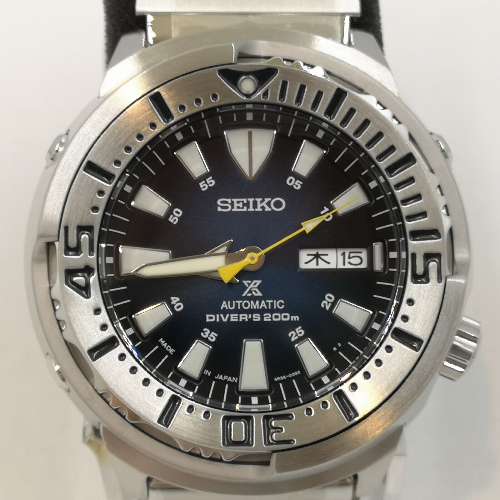 SEIKO PROSPEX SBDY055 Blue Mechanical Baby Tuna Divers Men's SEIKO PROSPEX SBDY055 Blue Mechanical Baby Tuna Divers Men's