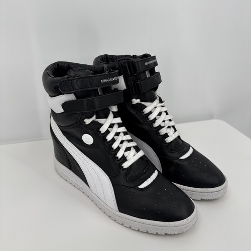 Puma Mihara Yasuhiro Sky Hi II Black Leather Hidden Wedge