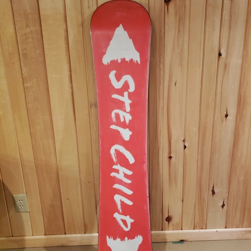 STEPCHILD Used Mens Snowboard Deck without Bindings Camber 156 cm 156cm