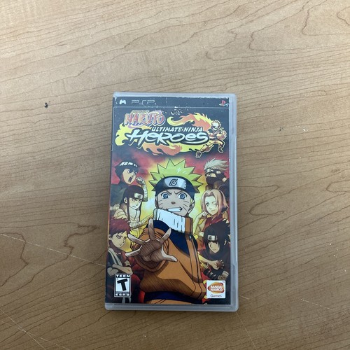 Naruto Ultimate Ninja Heroes Sony PSP disk only