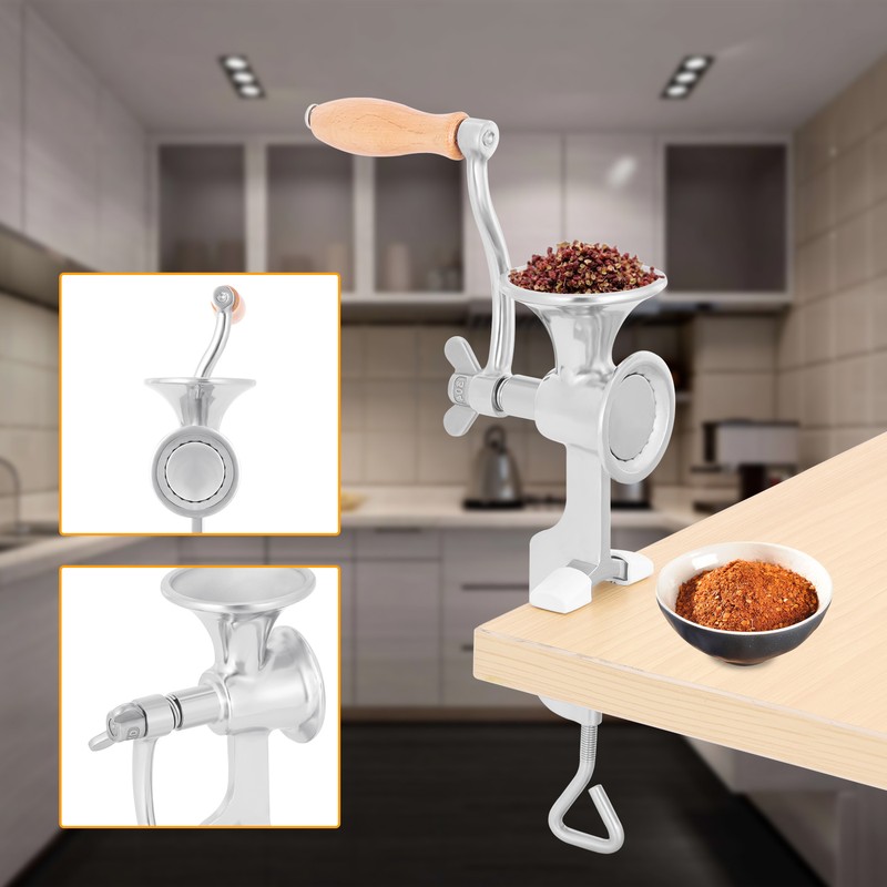 Manual Coffee Bean Grinder Nut Seed Herb Grind Spice Crusher