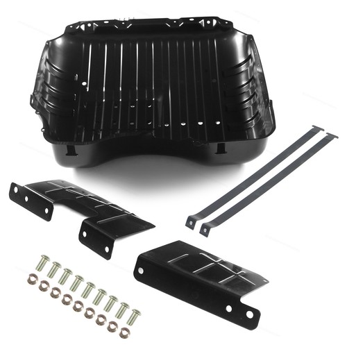 Skid Plate Cover w/ Straps Fit For 1999-2004 Jeep Grand Cherokee Fuel Tank Iron