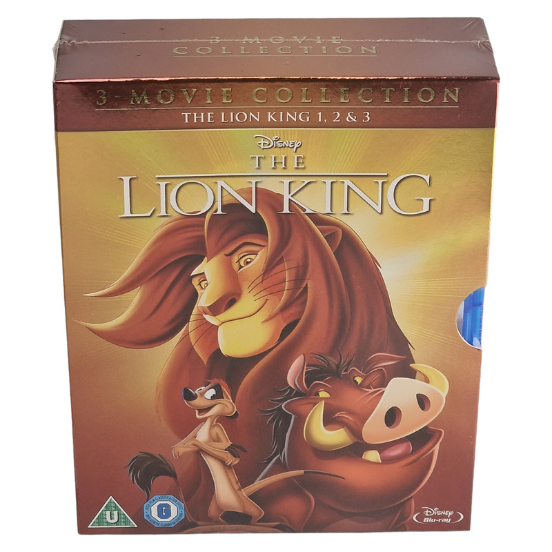 The Lion King 3 Movies Blu-Ray ,Disney 1994-2004 [Uk Import] Version Originale
