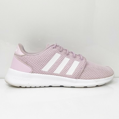 

Adidas Женские кроссовки Cloudfoam QT Racer F34788 Розовые кроссовки Размер 8, Розовый, Cloudfoam QT Racer