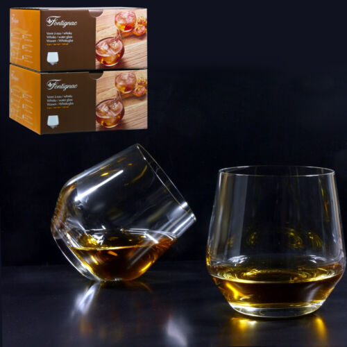 8x Whisky Gläser [ aus Kristallglas ] Whiskyglas Set Whiskeygläser Whiskey Glas