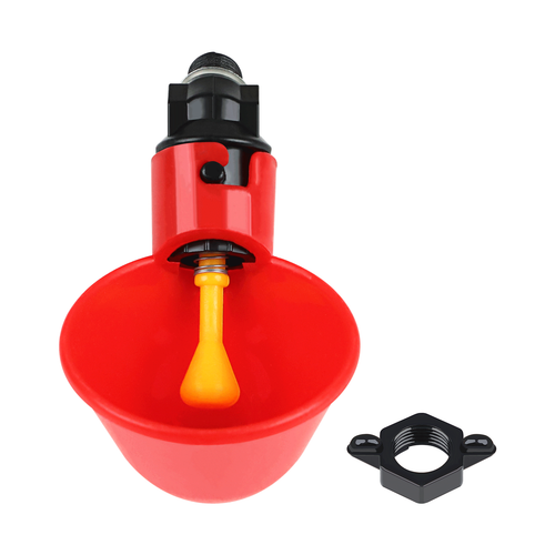 10PC Poultry Water Drinking Cups Automatic Drinker Chicken Hen Duck Quail Feeder