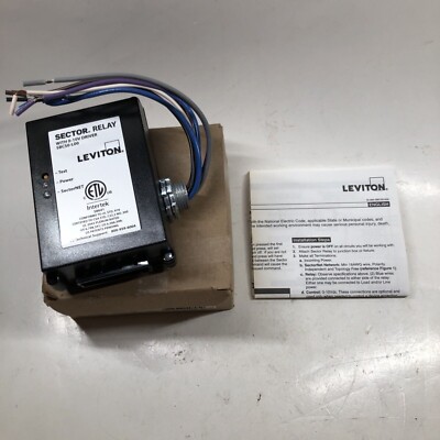 LEVITON SBCS0-L00 SECTOR RELAY 120-347V