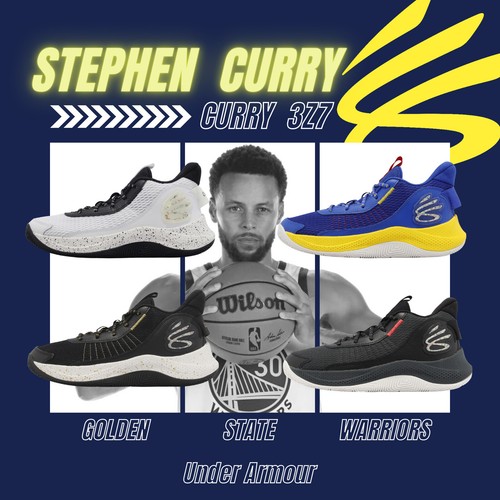 

Under Armour Curry 3Z7 UA Stephen Men Баскетбольная легкая атлетика Кроссовки Кроссовки Pick 1, Curry 3z7