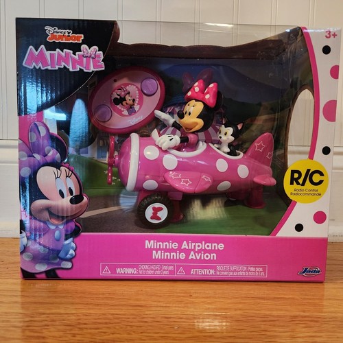 Disney Junior Jada Toys Minnie Mouse Airplane R/C Vehicle - Pink