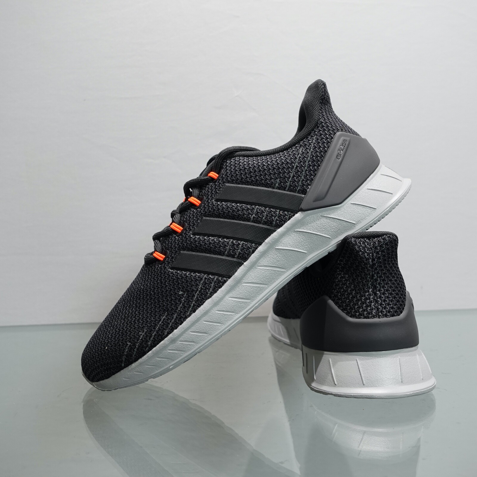

Мужские кроссовки Adidas Quester Flow NXT, размер 8, серые оранжевые кроссовки, Серый, Adidas Quester Flow NXT