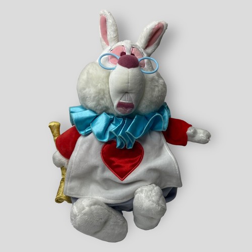 Disney - うさこページ Alice In Wonderland WHITE RABBIT Plush Disney Store
