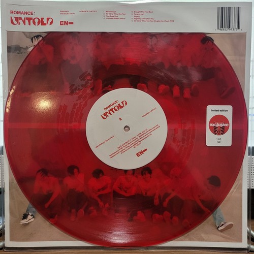 ENHYPEN ROMANCE : UNTOLD<Clear Vinyl＞ Enhypen - 'Romance : Untold (Target Exclusive, Vinyl) : Target