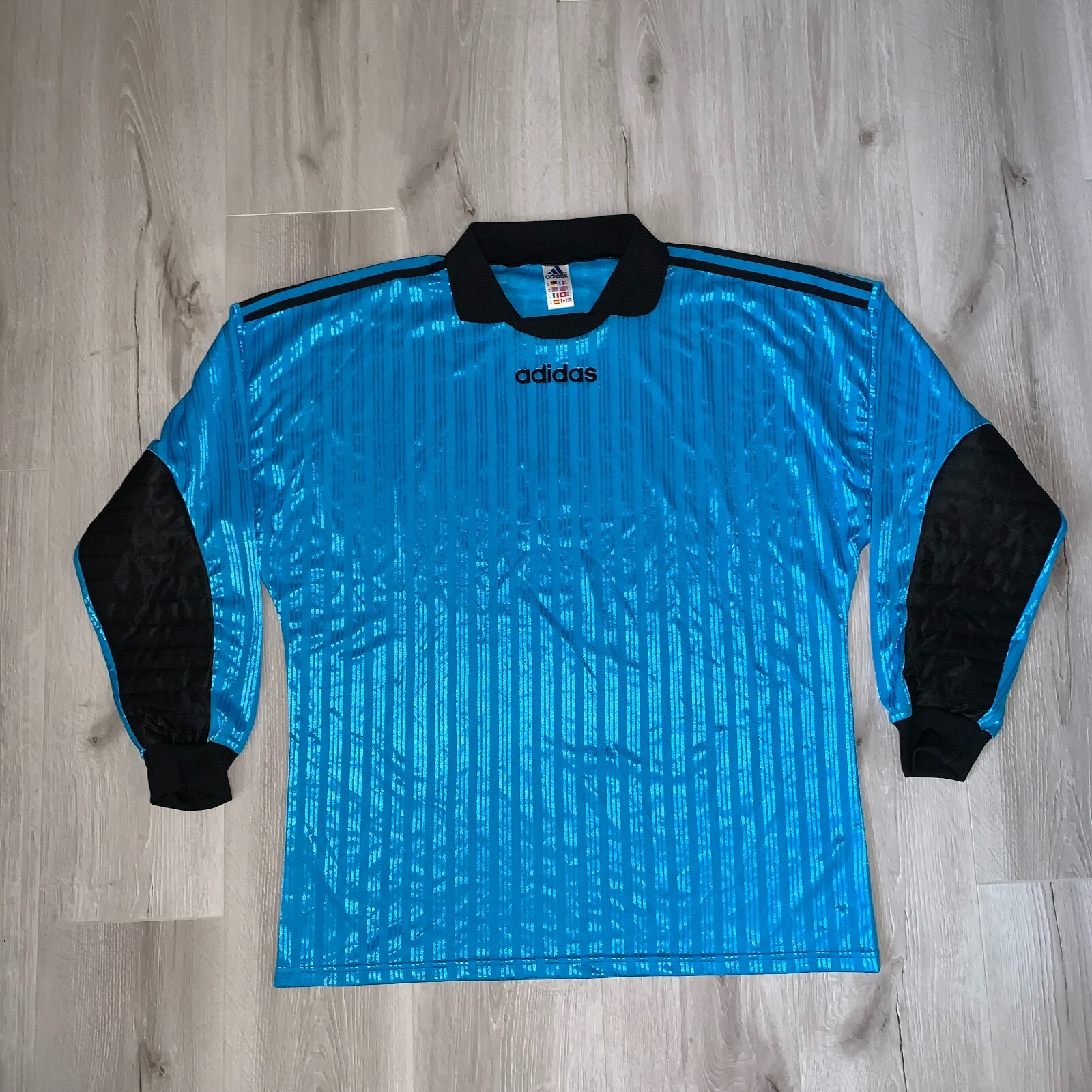 ウェア 2000s ADIDAS football goalkeeper shirt 2000s ADIDAS TEMPLATE GOALKEEPER FOOTBAL SHIRT SOCCER JERSEY