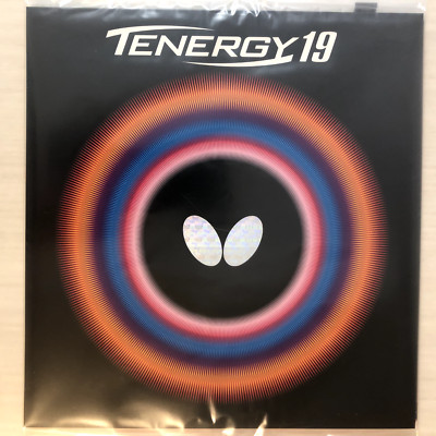 Butterfly Tenergy 19 Black Thick A 1.9 mm 06090 Table Tennis Rubber
