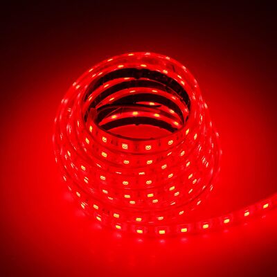 Red Lights, Red Rope Lights 12V Waterproof DIY Red Lamp Therapy Underwater Bo...