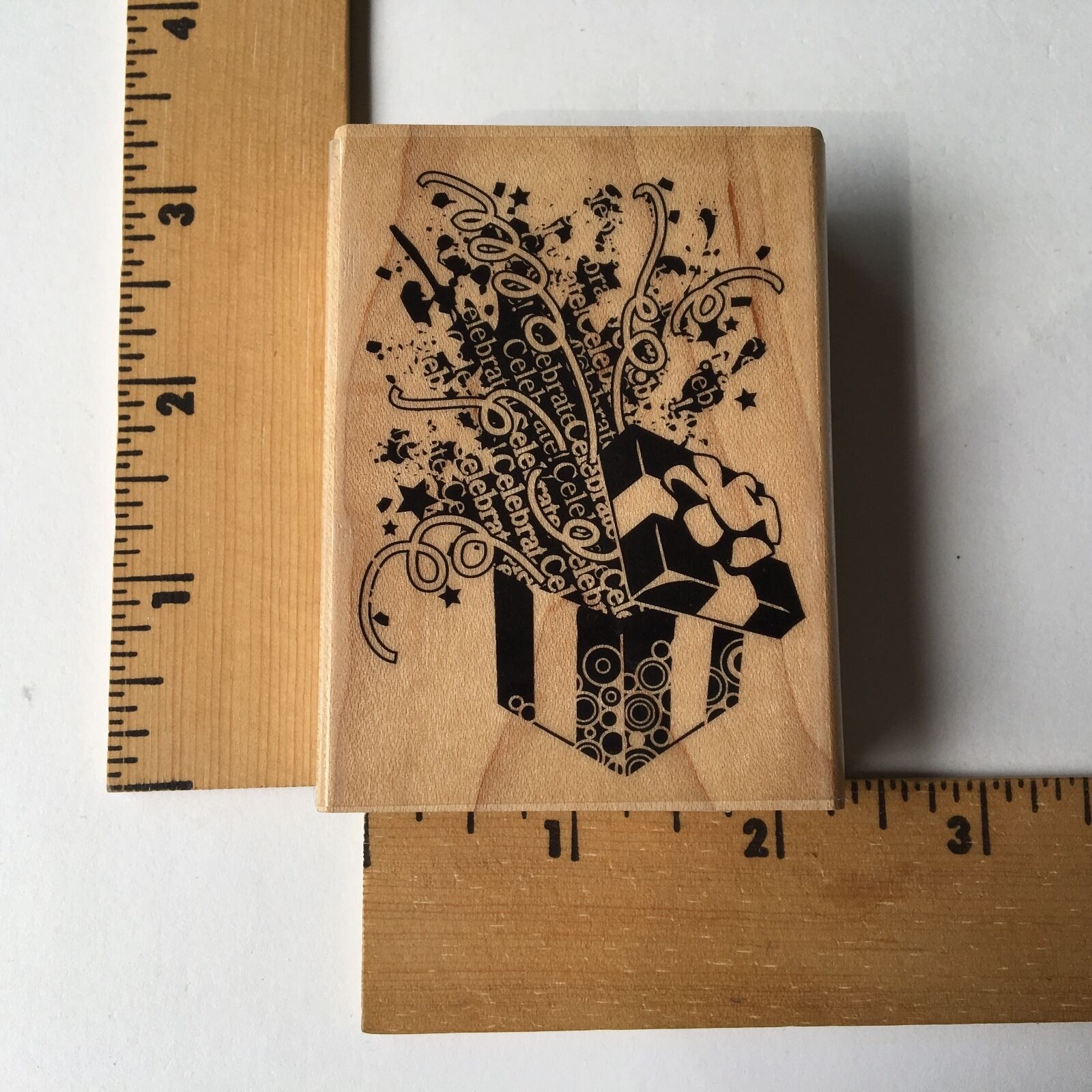 Inkadinkado Rubber Stamps - Celebrate Gift 99379-DD - NEW | eBay Inkadinkado Rubber Stamps - Celebrate Gift 99379-DD - NEW | eBay