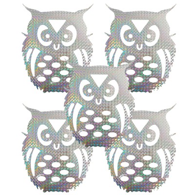 5/10pieces Owl Decoys To Scare Birds Away Owl Bird Deter Devices Tool Outdoor