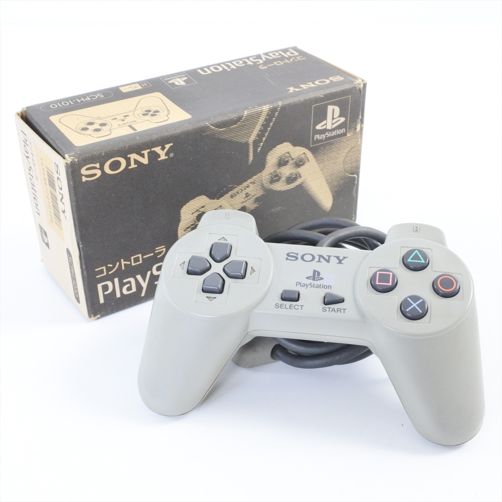 Sony PSx ホワイト コントローラー付き Official Sony Playstation 1 PS1 PSone White Controller! Fast